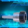 Keenso ER40 Portapinza M10 Rettificato di Precisione per Lavorazione su Tornio CNC Acciaio 40CR Argento, 1 unità