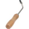 Keenso Groover Sgorbia per Scanalare Legno di Faggio in Acciaio per Scanalare Pavimenti in PVC, Utensili Durevoli e Confortevoli con 3 Lame di Ricambio