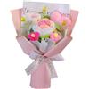 KESOTO di fiori all'uncinetto già fatto, fiori lavorati a maglia, creativi, decorativi per festival, regalo di, festa del, Rosa