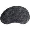 Astra Tappeto morbido e soffice - Pure & Soft - Rene grigio scuro 62x92cm - Tappeto da cucina lavabile per interni - Tappeto per porte resistenti - Tappeto