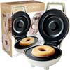 ScrapCooking - Mini Donut Factory - Mini Macchina per Donuts e Ciambelle - Piastra Riscaldante Antiaderente - Apparecchio per Donuts - Idea Regalo Pasticceria e Cucina - Ricetta Inclusa - 3882