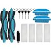 YBKWTA Accessori for Proscenic M6 Pro Robot Aspirapolvere Parte Spazzola laterale principale Filtro Hepa Mop Panno Pezzi di ricambio di ricambio(Set - 1)
