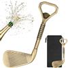 MR.BARWARE Mazza da golf apribottiglie birra, regalo di golf per uomini, regalo di Natale, regalo di compleanno per giocatori di golf, uomini, bronzo