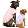 Dolahovy Camicia Cane Protezione UV 2Pack, Maglietta Leggera Cane Gilet di Raffreddamento Secco Rapido Abbigliamento estivo per animali Cani Camicie per cani piccoli medi grandi Gatti