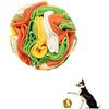 Jodsen Palla da fiuto per cani, giocattolo interattivo, lavabile, antiodore, antistress 20 cm