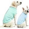 Dolahovy Camicia Cane Protezione UV 2Pack, Maglietta Leggera Cane Gilet di Raffreddamento Secco Rapido Abbigliamento estivo per animali Cani Camicie per cani piccoli medi grandi Gatti