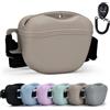 AOKLANT Borsa Porta Snack in Silicone per Cani con clicker | Chiusura magnetica, capacità 1,6 tazze, silicone alimentare, facile da pulire, cintura regolabile