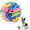 Jodsen Sniffing Ball per Cani, Tappetino Snuffle Interattivo, Gioco Sfera Puzzle, Tappeto Nascondi Cibo, Addestramento per Cani di Piccola e Media Taglia