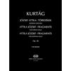 Editio Musica Budapest Fragments für Sopran solo op. 20.
