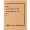Editio Musica Budapest Virtuose Etüden für Flöte 3. Flöte Solo.