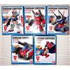 Bandai Set di 5 FW GUNDAM CONVERGE SELECTION V Seven Eleven Complete Limited Japan New