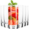 KROSNO Lagrima Bicchieri Highball - 300 ml, Set da 6, Bicchieri Alti per Long Drink, Acqua, Succhi e Cocktail, Cristallo Senza Piombo, Design Moderno, Lavabili in Lavastoviglie