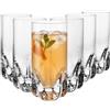 KROSNO Everyday Bicchieri Highball - 300 ml, Set da 6, Bicchieri Alti per Cocktail, Acqua e Succhi, Cristallo Senza Piombo, Design Moderno
