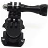 Uonlytech Supporto Per Telecamera 360 Gradi Rotante Gancio j in Alluminio e Abs Per Supporto Per Videocamera Compatibile Con Serie Action Cam e Fascia Toracica
