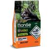 Monge B Wild Grain Free Puppy All Breeds Anatra e Patate Cibo Secco per Cuccioli Sacco da 2,5 kg