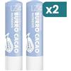 Euphidra Lz4 Stick Labbra Burro Cacao Nutriente 2 confezioni da 5ml