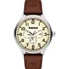 Timberland Orologio Analogico Quarzo Uomo con Cinturino in Pelle TBL15270JS.14