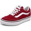 Vans Brooklyn LS, Camoscio/Tela Tramonto Rubino