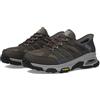 Skechers Men's Skech-Air Envoy Emissary Slip-in Sneaker, Gray/Brown, 11