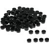 rockible 100 X 6 Mm Tastiera per Chitarra Dot Inlay Dots Indicatori di Posizione Riparazione Liutaio, Nero