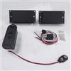 Yuemiya Set di pickup humbucker attivi compatibili con stile EMG 81 85, nero opaco, kit di cablaggio con potenziometri da 25K, per chitarre elettriche St HH e la maggior parte delle chitarre elettriche HH