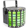 beamz Radical 2 - Effetto Luminoso 3in1 - 4X LED 3W RGBW - 4 Canali DMX - modalità Standalone - Effetto Derby, Laser e Strobo - Programmi Predefiniti - Telecomando Incluso - Laser Rosso/Verde