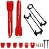 Générique Per Lavello - Strumento Di Smontaggio Per Miscelatore Da Cucina | Kit Serie Per Smontare Rubinetti Da Vasca, Lavabo, Cucina E Bagno