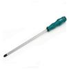 Fongmore Cacciavite piatto extra lungo, lunghezza totale 410 mm, gambo magnetico per demolizione, in acciaio S2, con manico ergonomico (30,5 cm, piatto)