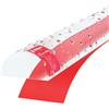 STEIGNER 50 cm Soglia Acrilica per la Cabina Doccia - SDD03 Altezza 5 mm - Protezione del Profilo Soglia Semicircolare Contro le Perdite d'acqua
