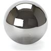 ORION LIGHTSTYLE Paralume in vetro per lampada G9 con filettatura interna, 10 cm, foro di ricambio 22 mm, cromato a specchio, fumo, grigio