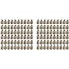 Xnuiasqe M4x10mm Vite A Dado Interfaccia Filo di Inserimento 120 Pezzi per Mobili In Legno