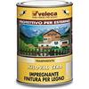Veleca XILOVAL CERA Trasparente - ml. 500 - IMPREGNANTE PROTETTIVO SATINATO PER LEGNO DA ESTERNO