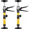 Cutefat 2 Pezzi Piede Telescopico 30-59 cm, Supporto per Montaggio Multiuso, Portata 30 kg per Telai di Porte e Mobili