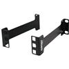 Tecmojo Estensore di profondità per rack server 1U, 15,15 cm, conforme TAA, adattatore rack da incasso, kit adattatore per montaggio su rack, estensione rack di rete