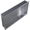 Bernstein Nicchia da parete BERNSTEIN BS603010-60 x 30 x 10 cm - colore selezionabile, Colore:Acciaio satinato