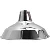 DC VOLTAGE Paralumi da soffitto in metallo, stile retrò, moderno, facili da montare, per lampade a sospensione industriali vintage, camera da letto, cucina, bagno paralume antico (cromato)