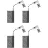 QUARKZMAN 4 Pz Spazzole Di Carbone Set Sostituisce 16x8x6.3mm Per La Maggior Parte Degli Utensili Elettrici Martello Elettrico Motore Seghetto Circolare Pezzo Di Ricambio