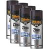 BETA 9752 Chemicals 6 Bombolette Vernice Spray Zinco Chiaro, 400ml | Elevato Potere Coprente, Zicatura per Ferro Zinc 98%