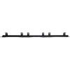DOJA Barcelona Cremagliera Nylon Cancello - 1m - Pack 2 - Facile Installazione - Binario Dentato per Cancello Scorrevole Resistente - Modulo 4 Cremagliera per Porta Scorrevole Esterna