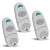 Hycago Telecomando Cancello Universali 433,92MHz - 3 PZ - Compatibile con Top 432EE, 432EV, 432NA, 432A, 432M, 432S, T432-2 Canali per Cancelli Automatici - Radiocomando Cancello di facile Programmazione