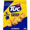 Tuc Crisp, Sfogliatine Croccanti a Base di Patate cotte al Forno con Grano 100% Italiano, 150g (multipack 5 bustine da 30g)