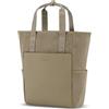 Kapten & Son Zaino Lindby Cachi Dusti 18 l, borsa e zaino 2 in 1, Zaino Borsa 2 in 1 nero | Con sistema di fissaggio al trolley, scomparto per laptop e porta bottiglia