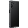 SAMSUNG Soft Clear Cover custodia morbida per Galaxy A13 5G, Nero trasparente