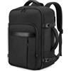 VSNOON per Nuove Zaino Ryanair 40x30x20, 24L Zaino da Viaggio Bagaglio a Mano Con Tasca Bagnata, Impermeabile Zaino per 15.6 pc portatile per Ryanair, Wizz Air, ITA Airways, Vueling, Nero