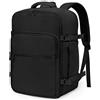 VSNOON Zaino Ryanair 40x30x20, 24L Zaino Bagaglio a Mano Zaino Viaggio per Uomo, Impermeabile zaino Da Viaggio per 15.6 Pc Portatile, za ino 40x30x20 per Ryanair, Wizz Air, Easyjet, Nero