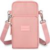 Aucuu Borsa a Tracolla da Donna, Borsa a Tracolla per Cellulare, Borsa Porta Cellulare a Tracolla in Panno Oxford, Mini Borsa a Tracolla con Cinghie Regolabili Staccabili