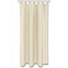 Arsvita Tenda oscurante beige Alessia con passanti, 140 x 245 cm (larghezza x lunghezza), disponibile in molte misure e colori