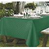 Cieffepi Home Collections Tovaglia DAMINA antimacchia impermeabile no stiro (140 x 240 cm, Verde)