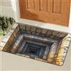 AVSMGP Tappeto 3D con Effetto Ottico A Forma di Buco Senza Fondo, Zerbino per Ingresso Interno Ed Esterno per Arredamento Casa, Sala Giochi, Cortile,Patio, Facile da Pulire,A,40 * 60CM/1'4 × 2'0