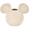 Disney Home Mickey Mouse Head - Vaso in ceramica con motivo a pois naturali
